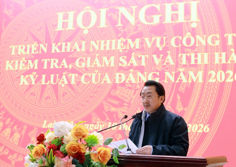 Kiểm tra, giám sát phải đi trước một bước, giữ vững kỷ luật, kỷ cương của Đảng