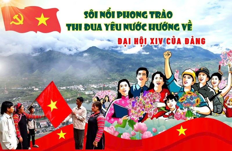 Sôi nổi phong trào thi đua yêu nước hướng về Đại hội XIV của Đảng