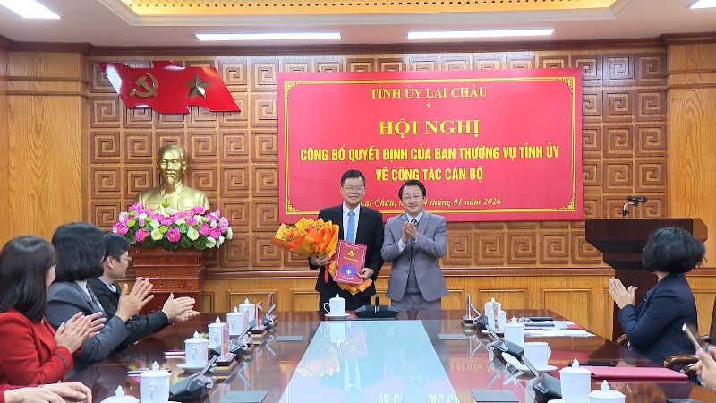 Công bố Quyết định bổ nhiệm Phó Chánh Văn phòng Tỉnh uỷ