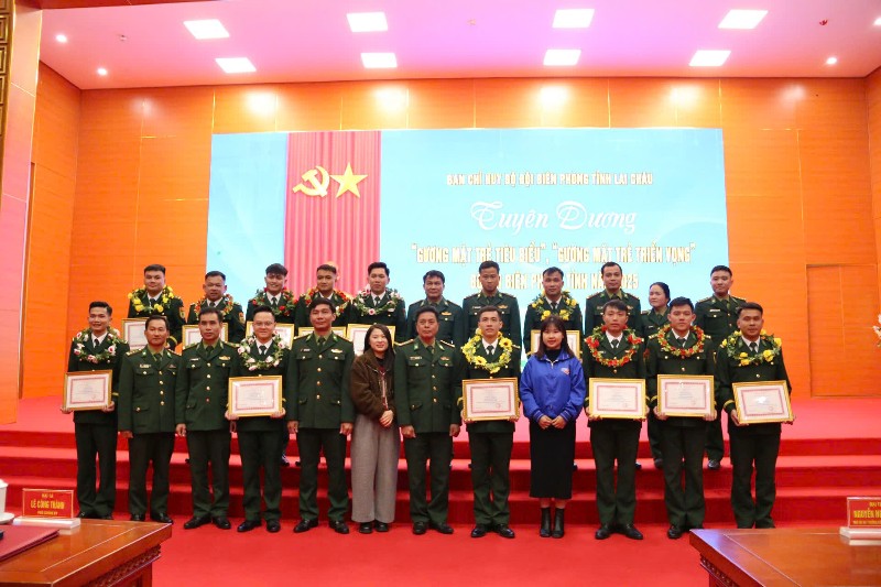 Tuyên dương “Gương mặt trẻ tiêu biểu”, “Gương mặt trẻ triển vọng” Bộ đội biên phòng tỉnh năm 2025