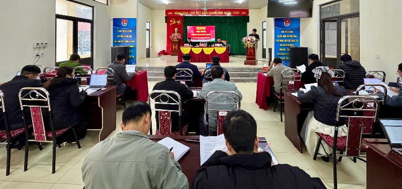 Ban Chấp hành Đảng bộ xã Tà Tổng nhiệm kỳ 2025 – 2030: Hội nghị lần thứ 7