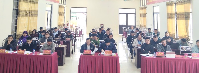Đảng bộ xã Tà Tổng: Triển khai nhiệm vụ công tác xây dựng Đảng năm 2026