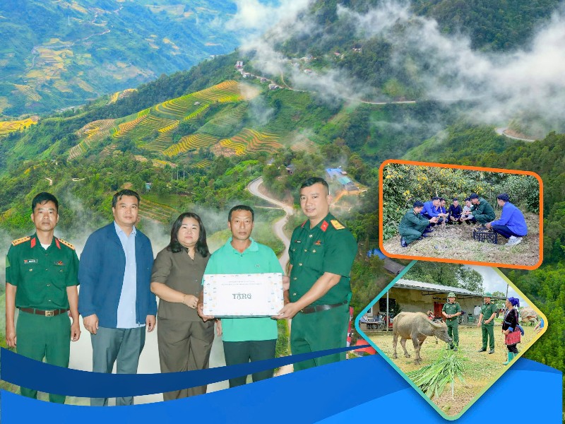 Góp phần đổi thay vùng biên