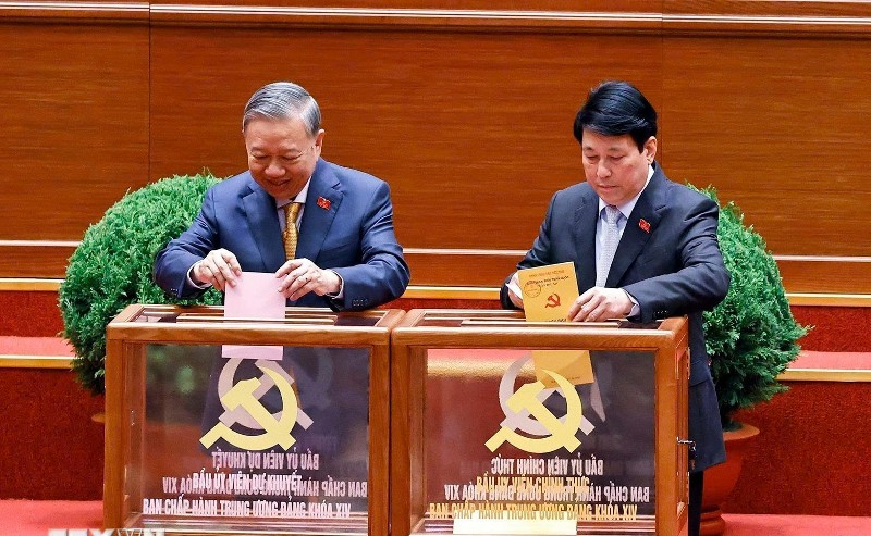 Bầu Ban Chấp hành Trung ương Đảng khóa XIV gồm 200 đồng chí