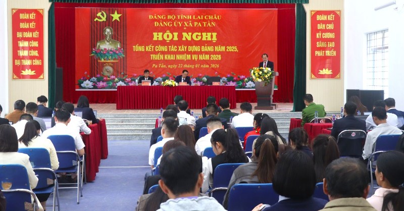 Đảng ủy xã Pa Tần triển khai nhiệm vụ năm 2026