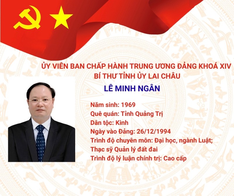 Đồng chí Lê Minh Ngân, Bí thư Tỉnh ủy trúng cử Ủy viên Ban Chấp hành Trung ương Đảng khóa XIV
