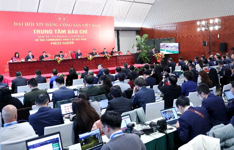 Họp báo quốc tế sau thành công Đại hội Đại biểu Đảng Cộng sản Việt Nam lần thứ XIV