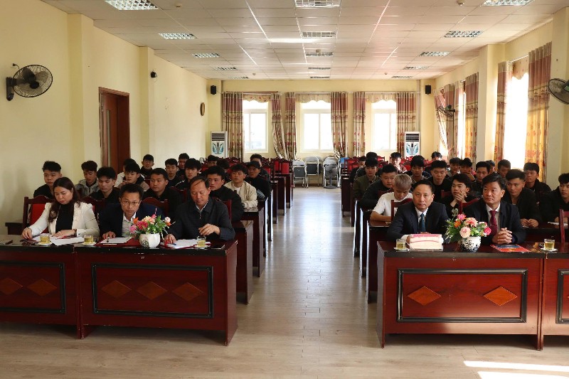 Khai giảng lớp bồi dưỡng nhận thức về Đảng khóa I năm 2026 dành cho thanh niên chuẩn bị nhập ngũ