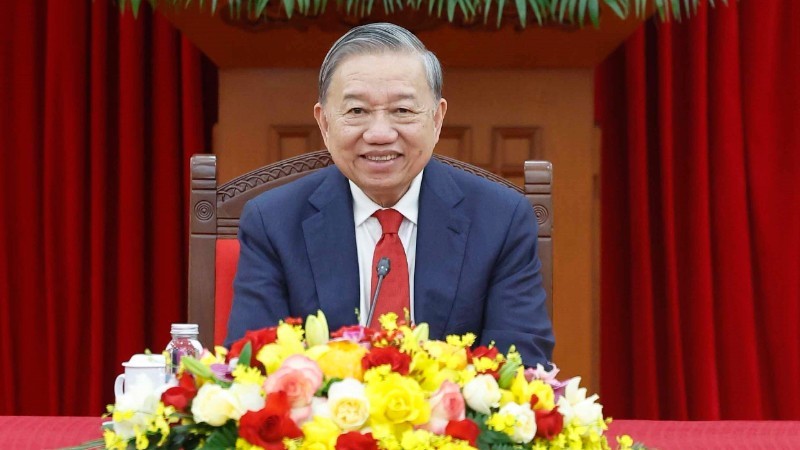 Tổng Bí thư Tô Lâm điện đàm với Bí thư thứ nhất, Chủ tịch Cuba Miguel Diaz-Canel