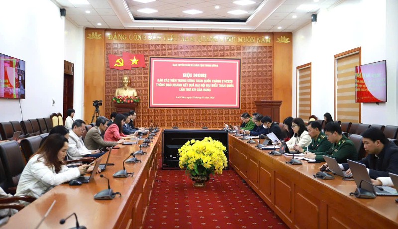 Hội nghị Báo cáo viên Trung ương toàn quốc tháng 1/2026