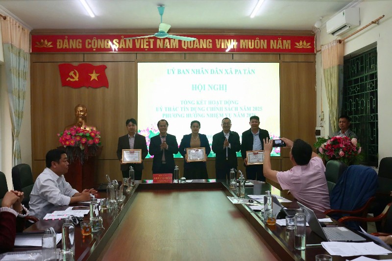 Tổng kết hoạt động uỷ thác tín dụng chính sách năm 2025, triển khai  phương hướng nhiệm vụ năm 2026