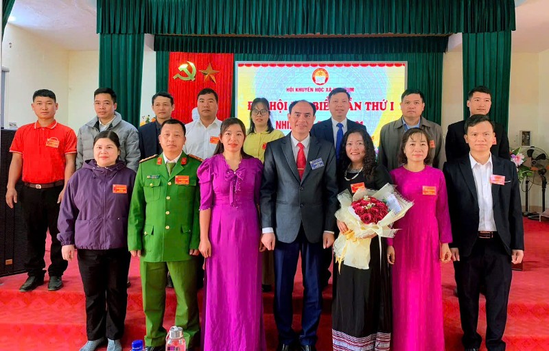 Đại hội Đại biểu Hội Khuyến học xã Hua Bum lần thứ nhất