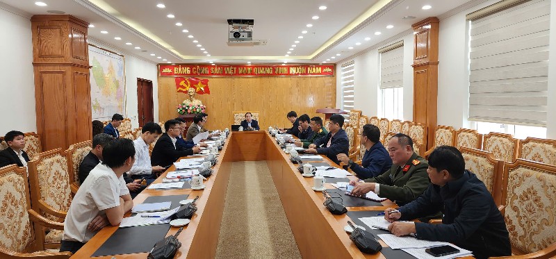 Họp Ban Tổ chức Lễ hội Đền thờ Vua Lê Thái Tổ năm 2026