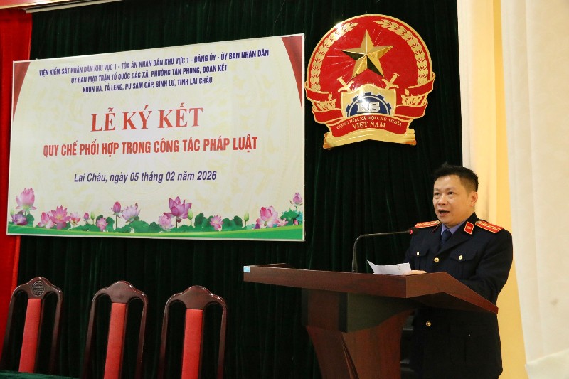 Lễ ký kết Quy chế phối hợp trong công tác pháp luật