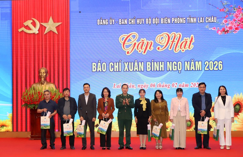 Bộ đội Biên phòng tỉnh: Gặp mặt các cơ quan báo chí nhân dịp xuân Bính Ngọ 2026