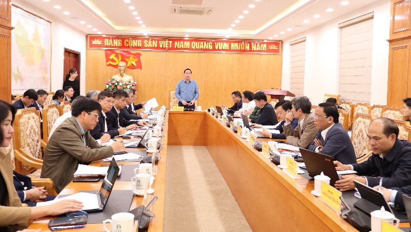 Phiên họp chuyên đề tháng 2: Điều chỉnh quy hoạch tỉnh Lai Châu thời kỳ 2021-2030, tầm nhìn đến năm 2050