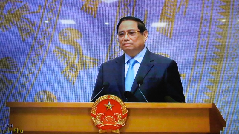 Thủ tướng Chính phủ Phạm Minh Chính phát động Phong trào thi đua đổi mới sáng tạo, chuyển đổi số, chuyển đổi xanh