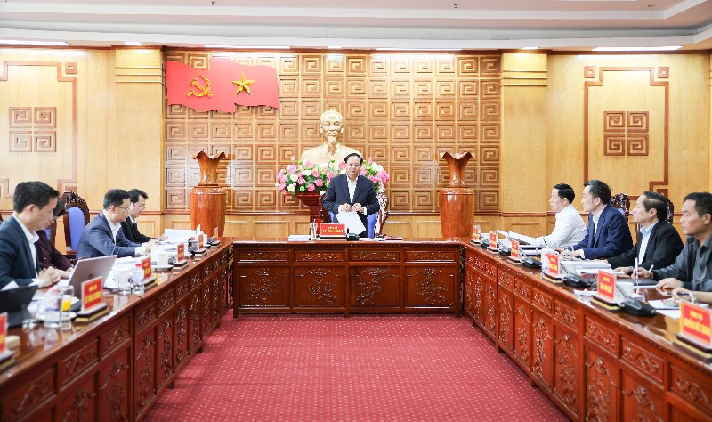 Hoàn thiện các nội dung điều chỉnh quy hoạch bảo đảm tiến độ, chất lượng và yêu cầu 