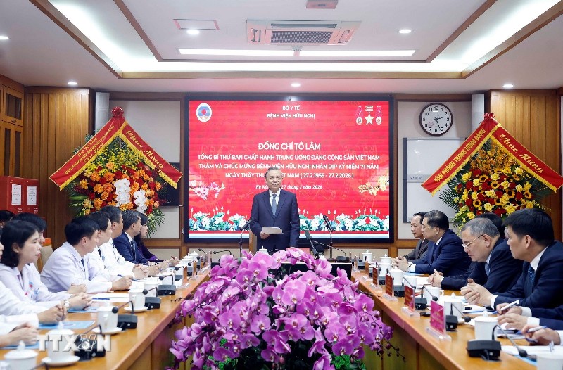 Toàn văn phát biểu của Tổng Bí thư Tô Lâm nhân kỷ niệm 71 năm Ngày Thầy thuốc Việt Nam