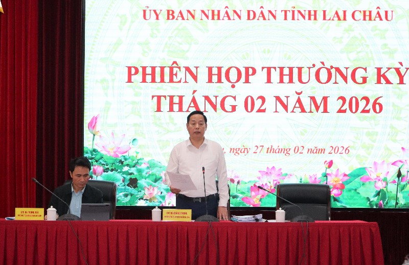 UBND tỉnh: Phiên họp thường kỳ tháng 2