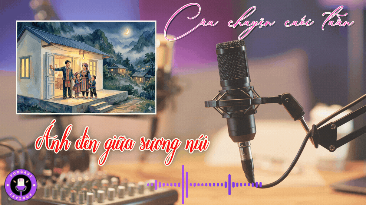 Ánh đèn giữa sương núi