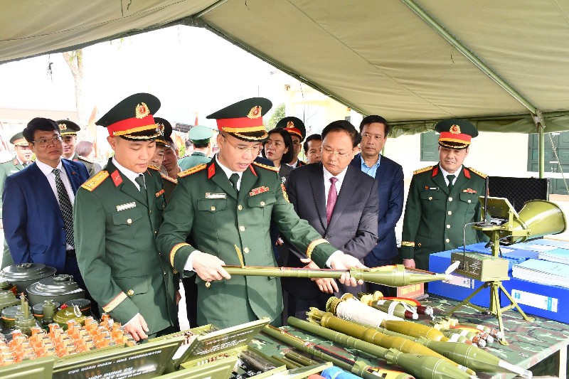   Lực lượng vũ trang tỉnh Lai Châu ra quân huấn luyện, phát động giao ước thi đua cao điểm