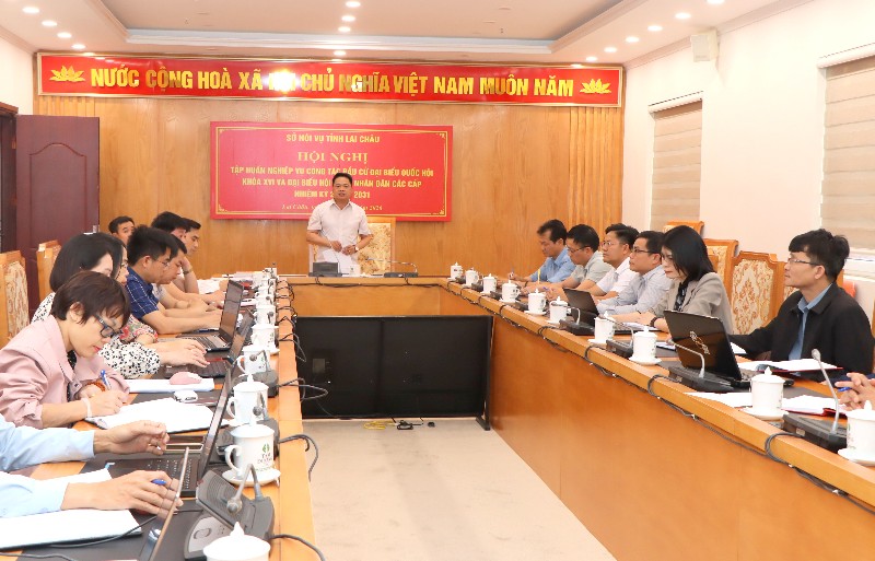 Hội nghị tập huấn nghiệp vụ công tác bầu cử