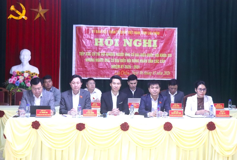 Hội nghị tiếp xúc cử tri với những người ứng cử Đại biểu Quốc hội khóa XVI và Đại biểu HĐND các cấp nhiệm kỳ 2026 – 2031 