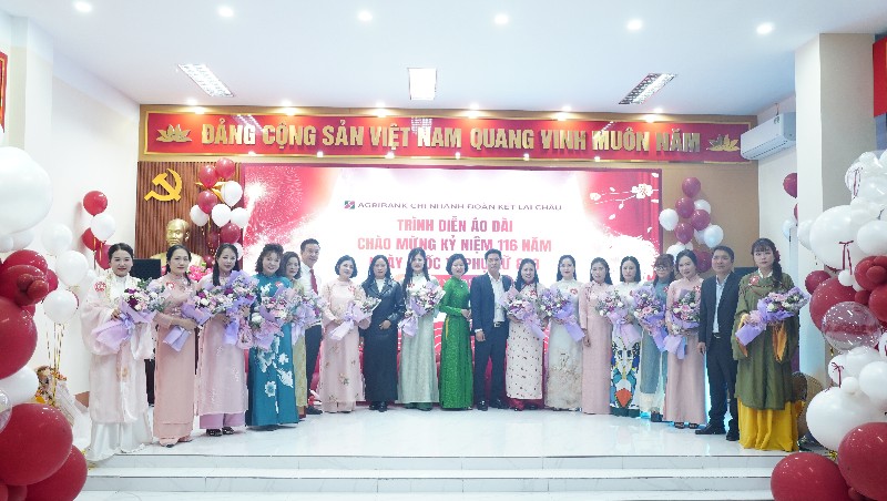 Agribank Chi nhánh Đoàn Kết tọa đàm Kỷ niệm Ngày Quốc tế Phụ nữ 8/3