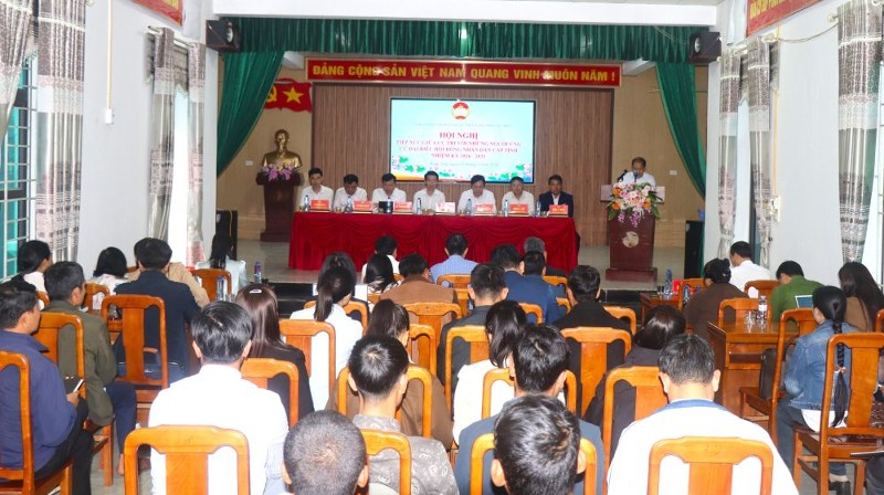 Hội nghị tiếp xúc cử với những người ứng cử đại biểu HĐND tỉnh nhiệm kỳ 2026 – 2031 tại xã Bum Nưa