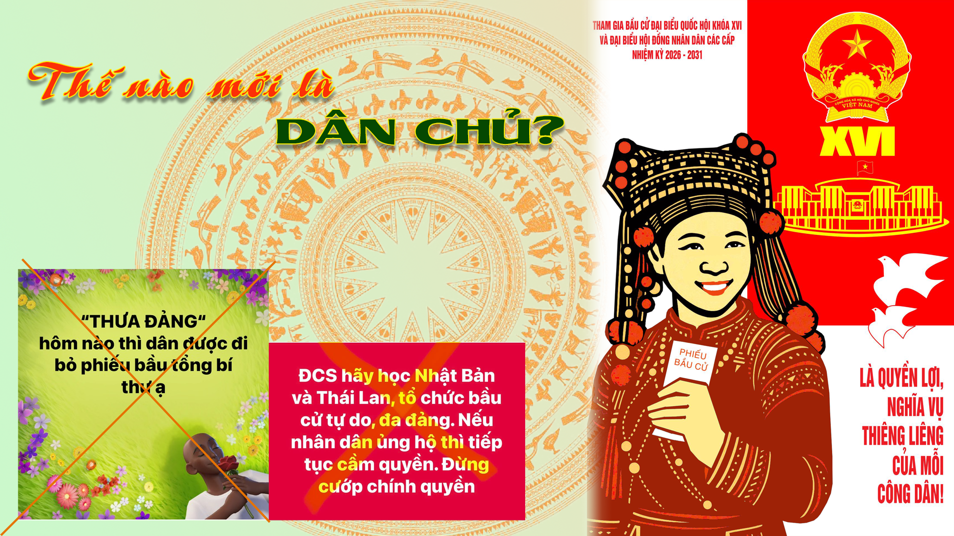 Thế nào mới là dân chủ?