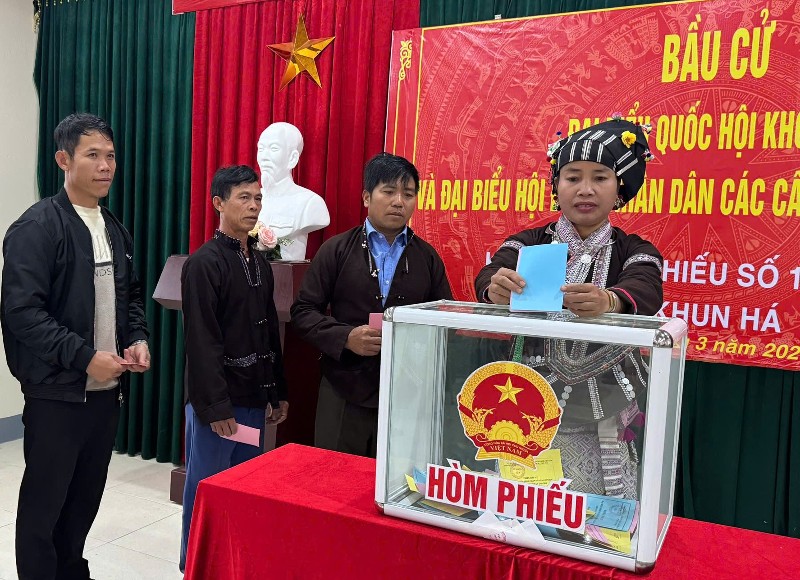 Cử tri Khun Há, Bình Lư vui ngày hội non sông