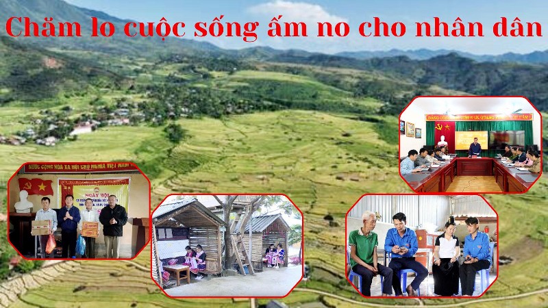 Chăm lo cuộc sống ấm no cho nhân dân