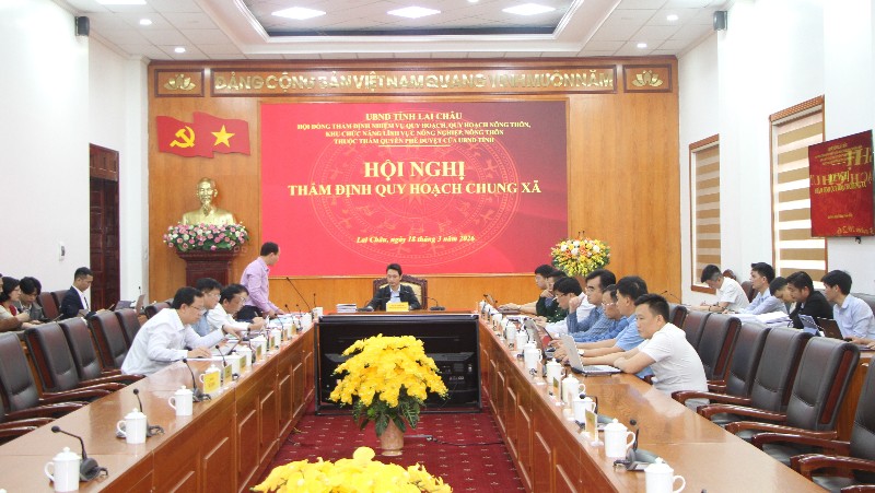 Hội nghị thẩm định quy hoạch chung các xã Mường Kim, Than Uyên, Nậm Mạ và Tủa Sín Chải