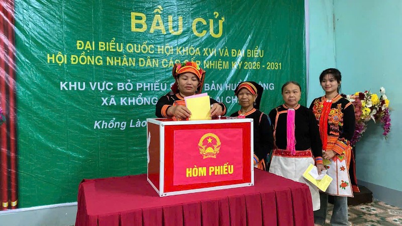 Lai Châu: Công bố kết quả bầu cử và danh sách những người trúng cử đại biểu HĐND tỉnh Lai Châu khóa XVI, nhiệm kỳ 2026 - 2031