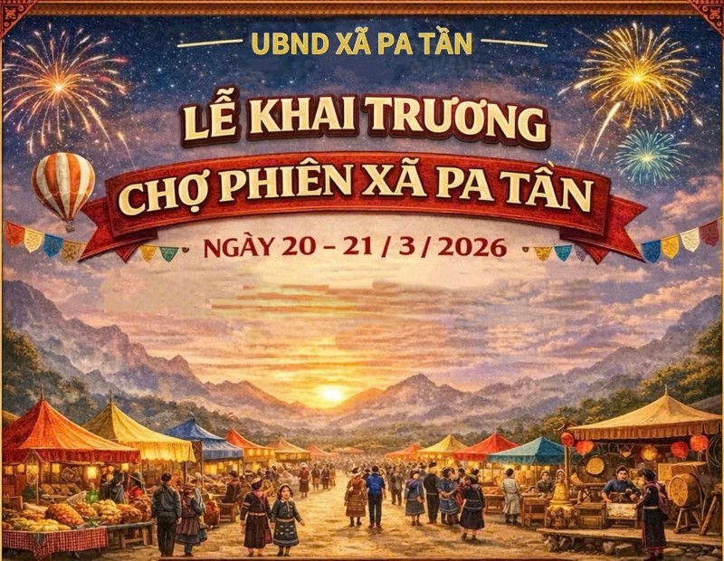 Lễ khai trương chợ phiên
