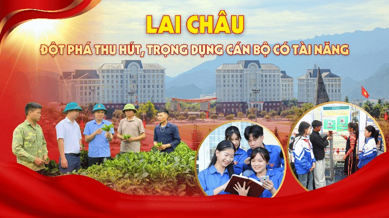 Lai Châu: Đột phá thu hút, trọng dụng cán bộ có tài năng
