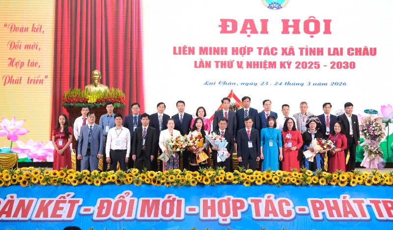 Đại hội Liên minh Hợp Tác xã tỉnh Lai Châu lần thứ V nhiệm kỳ 2025 - 2030