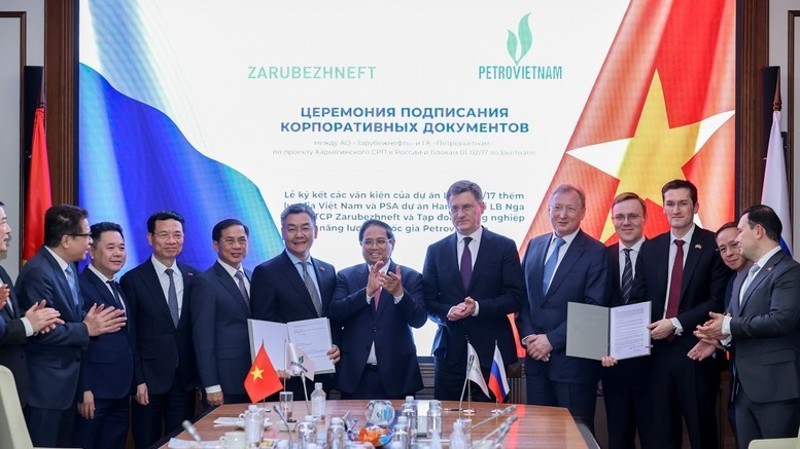 Liên bang Nga và Việt Nam mong muốn tăng cường hợp tác dầu khí lâu dài