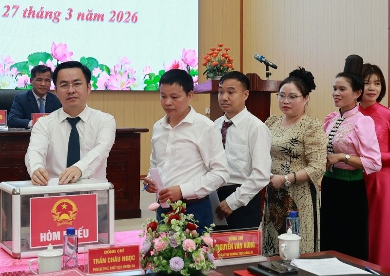  HĐND xã Pu Sam Cáp khoá XXII nhiệm kỳ 2026-2031 tổ chức Kỳ họp thứ I