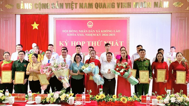 Kỳ họp thứ nhất, HĐND xã Khổng Lào khóa XXII, nhiệm kỳ 2026-2031