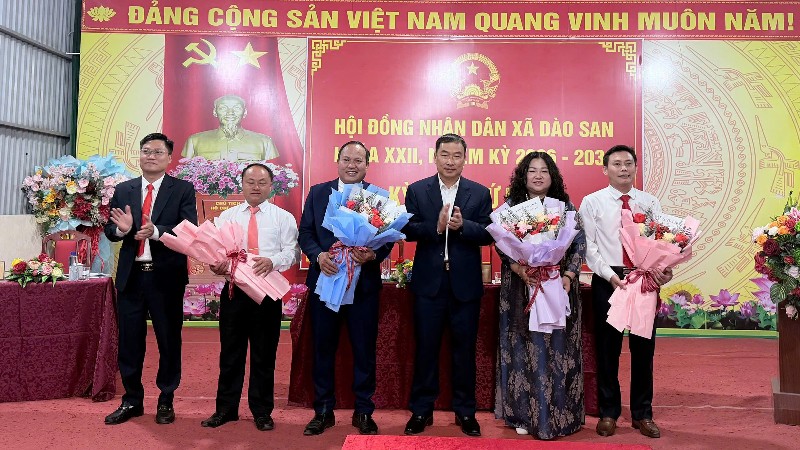 Kỳ họp thứ nhất HĐND xã Dào San khóa XXII, nhiệm kỳ 2026 – 2031