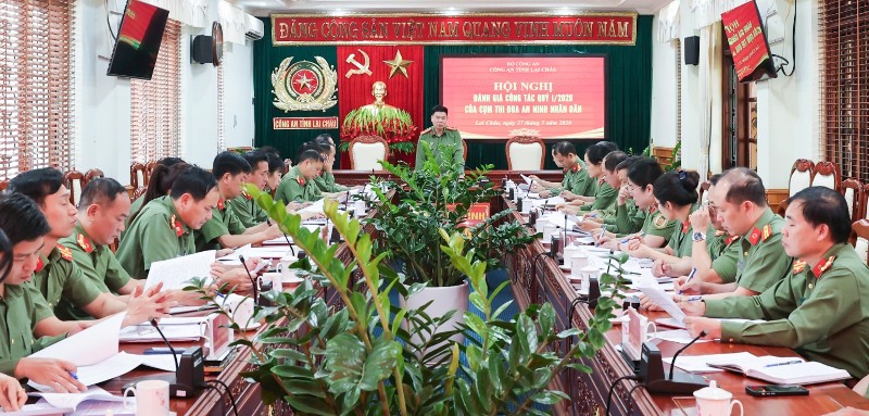 Hội nghị đánh giá công tác quý I năm 2026 của Cụm thi đua An ninh nhân dân