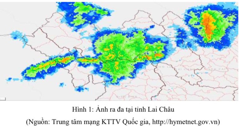 Cảnh báo dông, lốc, sét, mưa đá và mưa lớn cục bộ trên địa bàn tỉnh Lai Châu