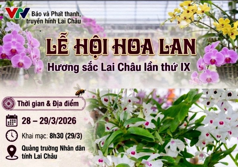 Lễ hội Hoa lan – Hương sắc Lai Châu lần thứ IX
