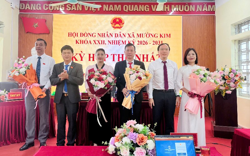 Kỳ họp thứ nhất, HĐND xã Mường Kim khóa XXII