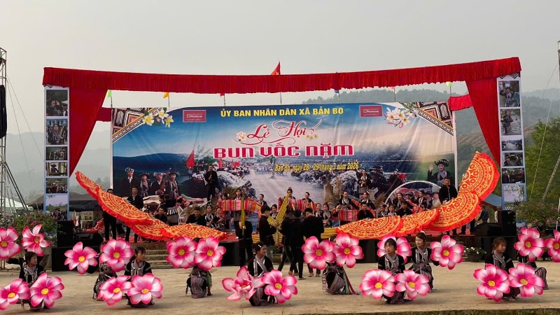 Khai mạc Lễ hội “Bun Vốc Nặm” xã Bản Bo năm 2026