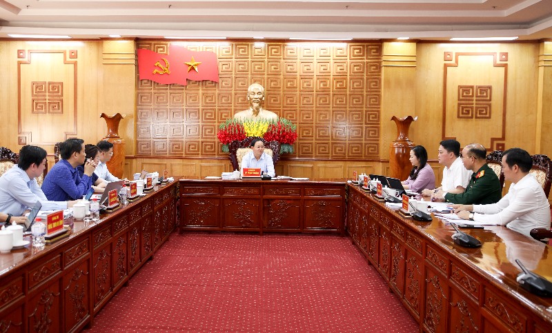 Họp Ban Thường vụ Tỉnh uỷ