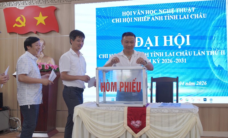 Đại hội Chi hội nhiếp ảnh tỉnh Lai Châu khóa II, nhiệm kỳ 2026 – 2031