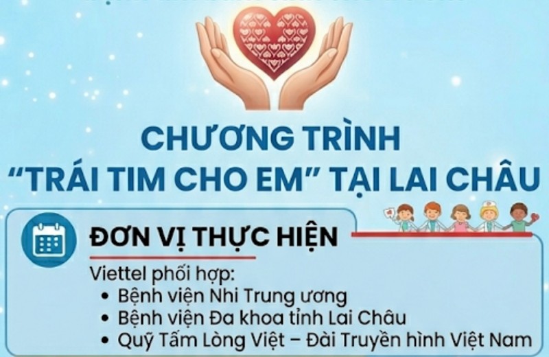 Chương trình “Trái tim cho em” tại Lai Châu